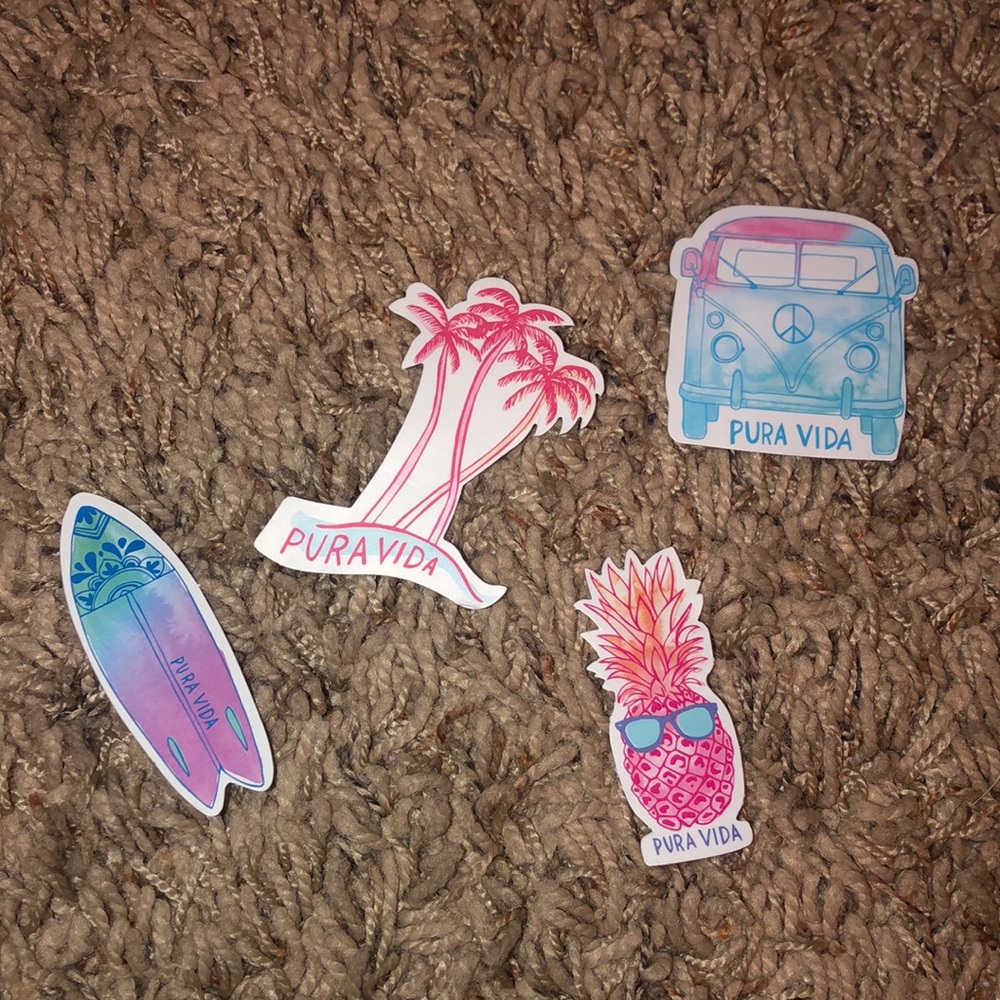 Pura Vida Stickers